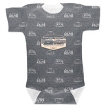 Texas Highland Lakes Airstream Club Logo Baby Bodysuit