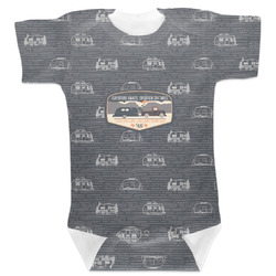 Texas Highland Lakes Airstream Club Logo Baby Bodysuit