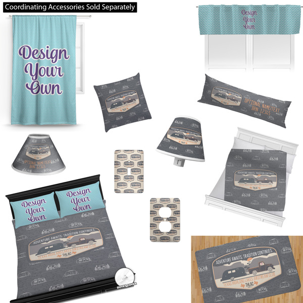 Texas Highland Lakes Airstream Club Logo Bedroom Decor & Accessories