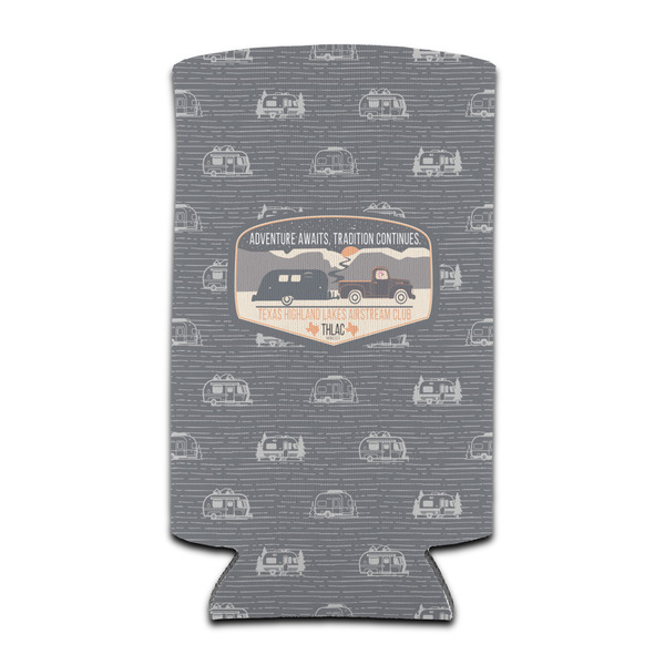 Texas Highland Lakes Airstream Club Logo Can Cooler - Tall 12oz - Set of 4 - Front