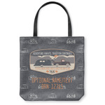 Texas Highland Lakes Airstream Club Logo Canvas Tote Bag
