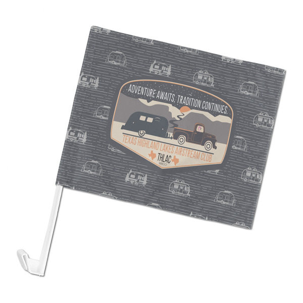 Custom Texas Highland Lakes Airstream Club Logo Car Flag