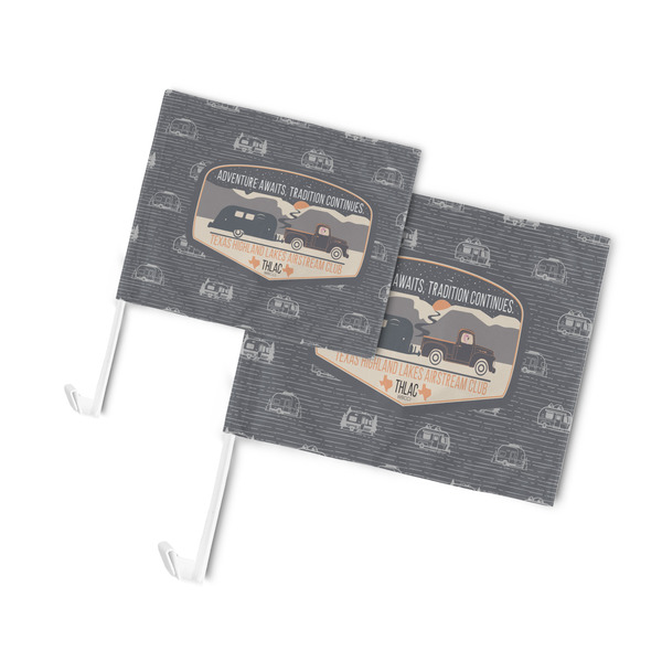 Texas Highland Lakes Airstream Club Logo Car Flags - PARENT MAIN (both sizes)