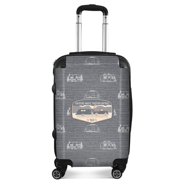 Custom Texas Highland Lakes Airstream Club Logo Suitcase