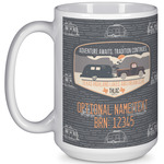 Texas Highland Lakes Airstream Club Logo 15 oz Coffee Mug - White