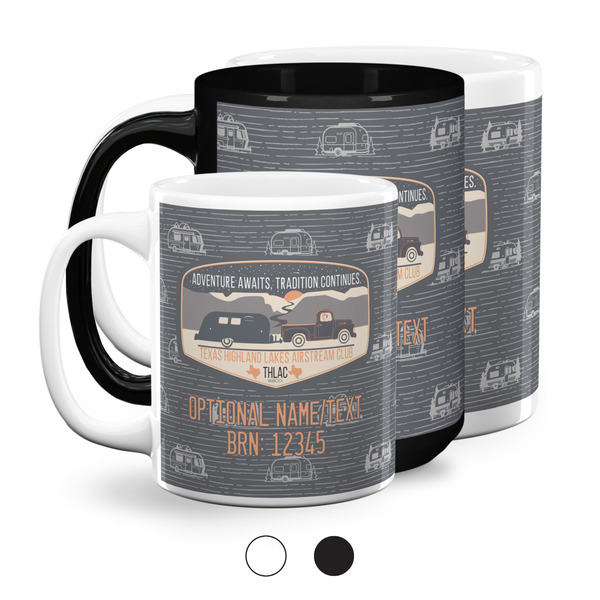 Texas Highland Lakes Airstream Club Logo Coffee Mugs Main