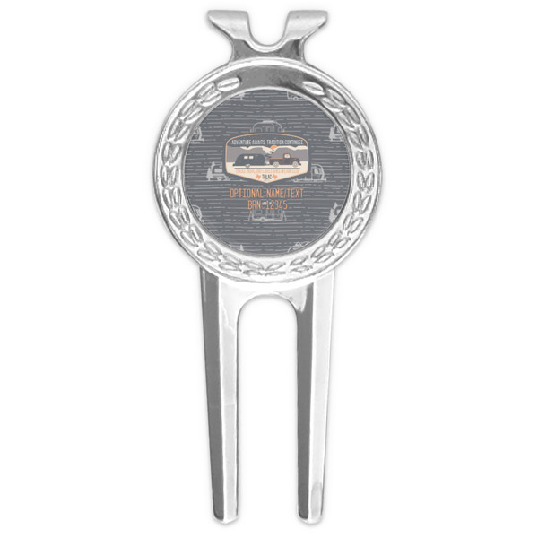 Custom Texas Highland Lakes Airstream Club Logo Golf Divot Tool & Ball Marker