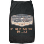 Texas Highland Lakes Airstream Club Logo Black Pet Shirt