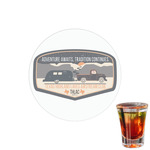 Texas Highland Lakes Airstream Club Logo Printed Drink Topper - 1.5"