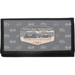 Texas Highland Lakes Airstream Club Logo Canvas Checkbook Cover