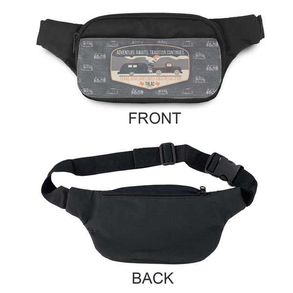 Texas Highland Lakes Airstream Club Logo Fanny Packs - APPROVAL