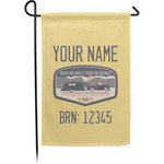 Texas Highland Lakes Airstream Club Logo Garden Flag - Small - Double-Sided