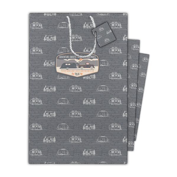 Texas Highland Lakes Airstream Club Logo Gift Bags - Parent/Main