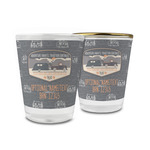 Texas Highland Lakes Airstream Club Logo Glass Shot Glass - 1.5 oz