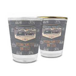 Texas Highland Lakes Airstream Club Logo Glass Shot Glass - 1.5 oz