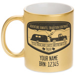 Texas Highland Lakes Airstream Club Logo Metallic Mug
