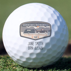 Texas Highland Lakes Airstream Club Logo Golf Balls