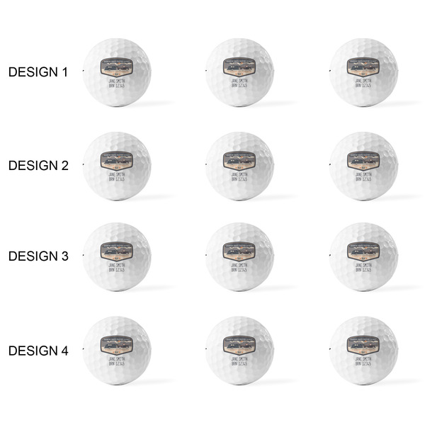 Texas Highland Lakes Airstream Club Logo Golf Balls - Titleist - Set of 12 - APPROVAL