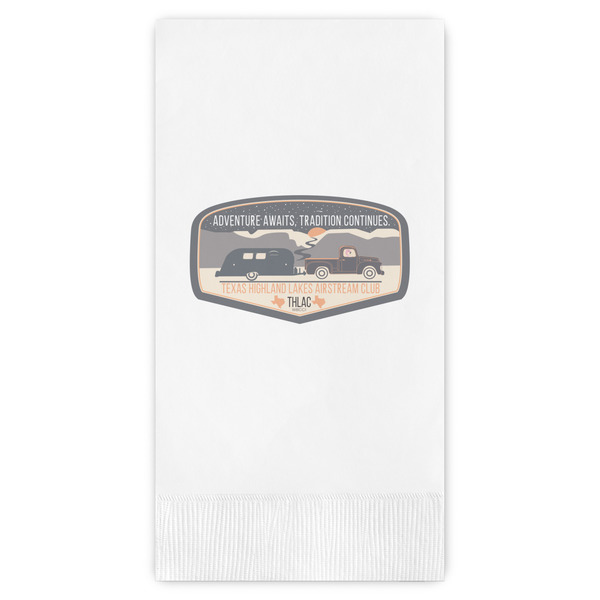 Custom Texas Highland Lakes Airstream Club Logo Guest Paper Towels - Full Color