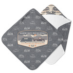 Texas Highland Lakes Airstream Club Logo Hooded Baby Towel