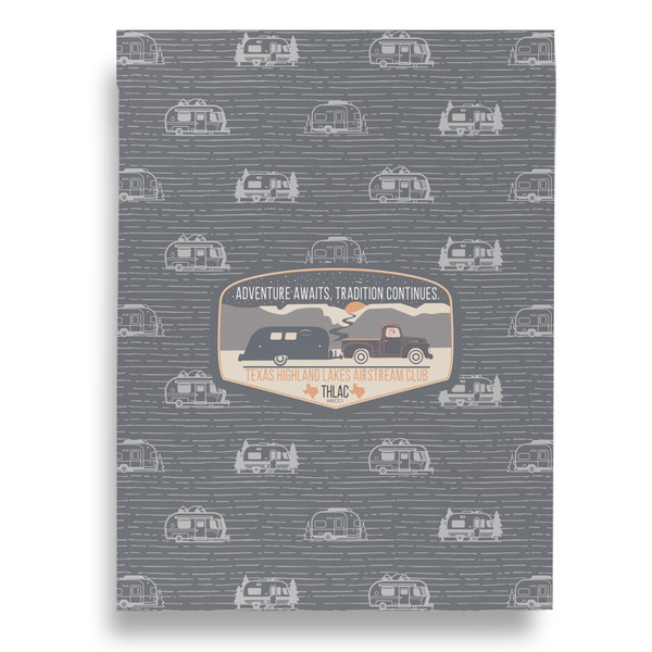Texas Highland Lakes Airstream Club Logo House Flags - Single Sided - FRONT
