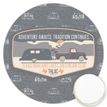 Texas Highland Lakes Airstream Club Logo Printed Cookie Topper - 3.25"