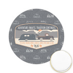 Texas Highland Lakes Airstream Club Logo Printed Cookie Topper - 2.15"