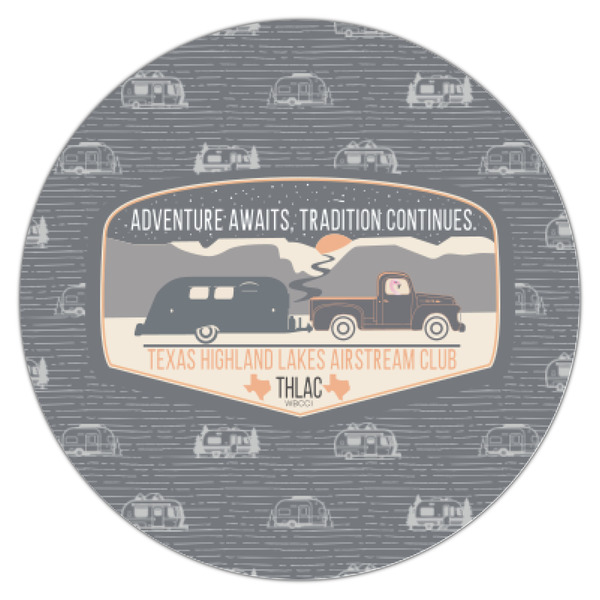 Texas Highland Lakes Airstream Club Logo Icing Circle - XSmall - Single