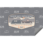 Texas Highland Lakes Airstream Club Logo Indoor / Outdoor Rug