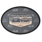 Texas Highland Lakes Airstream Club Logo Iron On Oval Patch