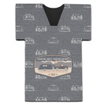 Texas Highland Lakes Airstream Club Logo Jersey Bottle Cooler - Single