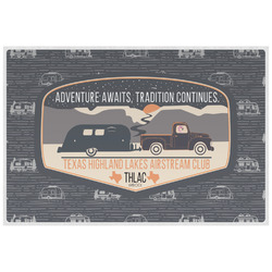 Texas Highland Lakes Airstream Club Logo Laminated Placemat