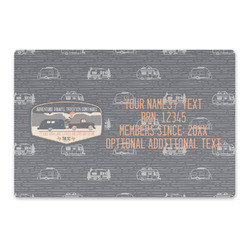 Texas Highland Lakes Airstream Club Logo Large Rectangle Car Magnet - 18" x 12"