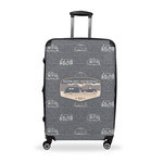 Texas Highland Lakes Airstream Club Logo Suitcase - 28" Large - Checked