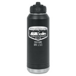 Texas Highland Lakes Airstream Club Logo Water Bottle - Laser Engraved