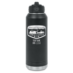 Texas Highland Lakes Airstream Club Logo Water Bottle - Laser Engraved