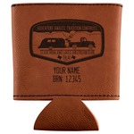 Texas Highland Lakes Airstream Club Logo Leatherette Can Sleeve