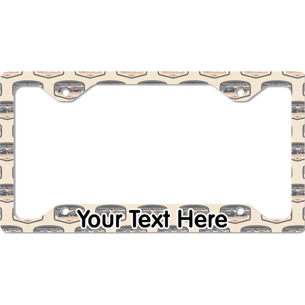 Texas Highland Lakes Airstream Club Logo License Plate Frame - Style C