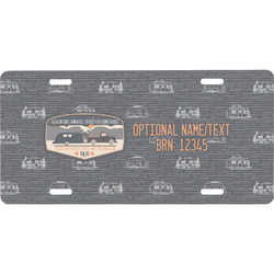 Texas Highland Lakes Airstream Club Logo Front License Plate