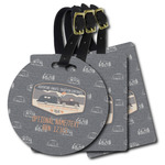 Texas Highland Lakes Airstream Club Logo Plastic Luggage Tag
