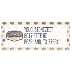 Texas Highland Lakes Airstream Club Logo Return Address Labels