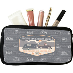 Texas Highland Lakes Airstream Club Logo Makeup / Cosmetic Bag