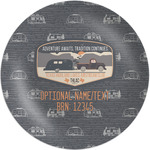 Texas Highland Lakes Airstream Club Logo Melamine Plate - 10"