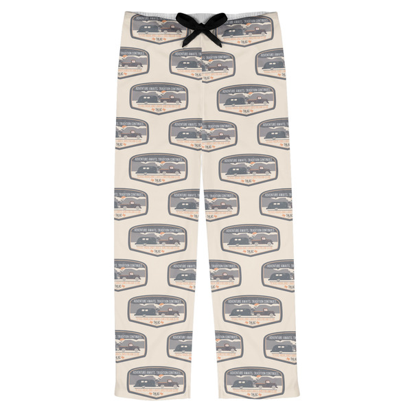Custom Texas Highland Lakes Airstream Club Logo Mens Pajama Pants