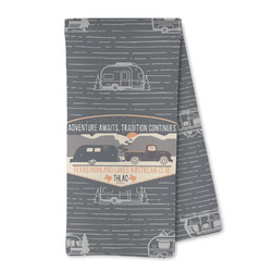 Texas Highland Lakes Airstream Club Logo Kitchen Towel - Microfiber
