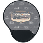 Texas Highland Lakes Airstream Club Logo Mouse Pad with Wrist Support