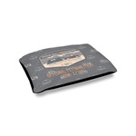 Texas Highland Lakes Airstream Club Logo Outdoor Dog Bed - Small