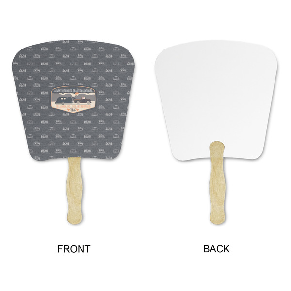 Texas Highland Lakes Airstream Club Logo Paper Fans - Approval