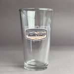 Texas Highland Lakes Airstream Club Logo Pint Glass - Full Color Logo