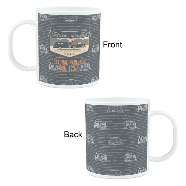 Texas Highland Lakes Airstream Club Logo Plastic Kid's Mug - Approval